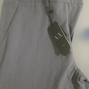 Black and grey  pants black